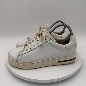 Birkenstock Bend Low Leather Sneakers Womens EU 38 US 7 Round Toe Lace Up Shoe